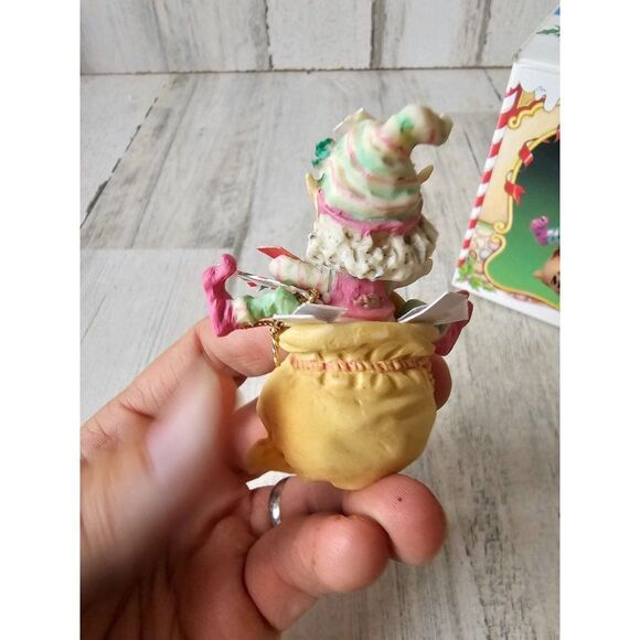 Enesco crinkles Sandi zimnicki North Pole village mail post office vintage rare - Picture 4 of 10